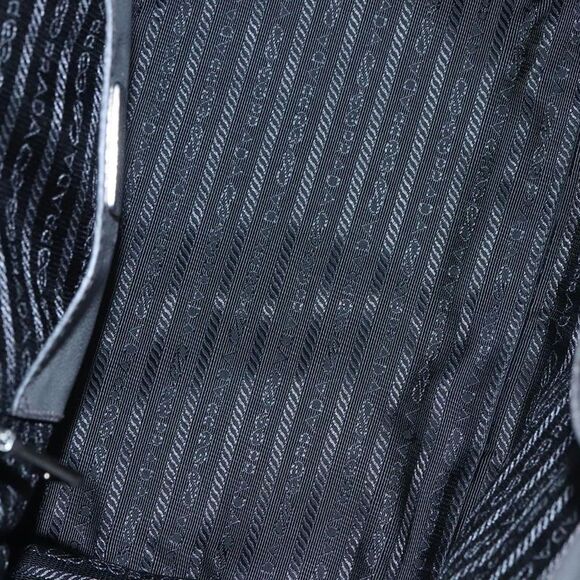 Prada Twin Zip Grey Suede Handbag (Pre-Owned) - Picture 13 of 16